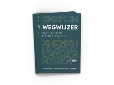 Mock-up Wegwijzer voor nieuwe mantelzorgers