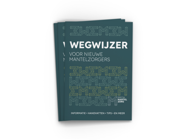 Mock-up Wegwijzer voor nieuwe mantelzorgers