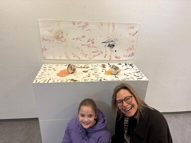 Zoe jonge mantelzorger en kunstenaar Janneke kunstkameraden